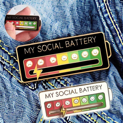 Interactive Mood Pins Exchange Mood With Friends