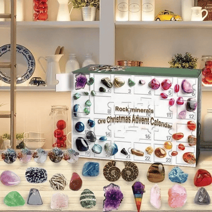 Crystal ore Advent Calendar 2023-Contains 24 Crystal ore gifts