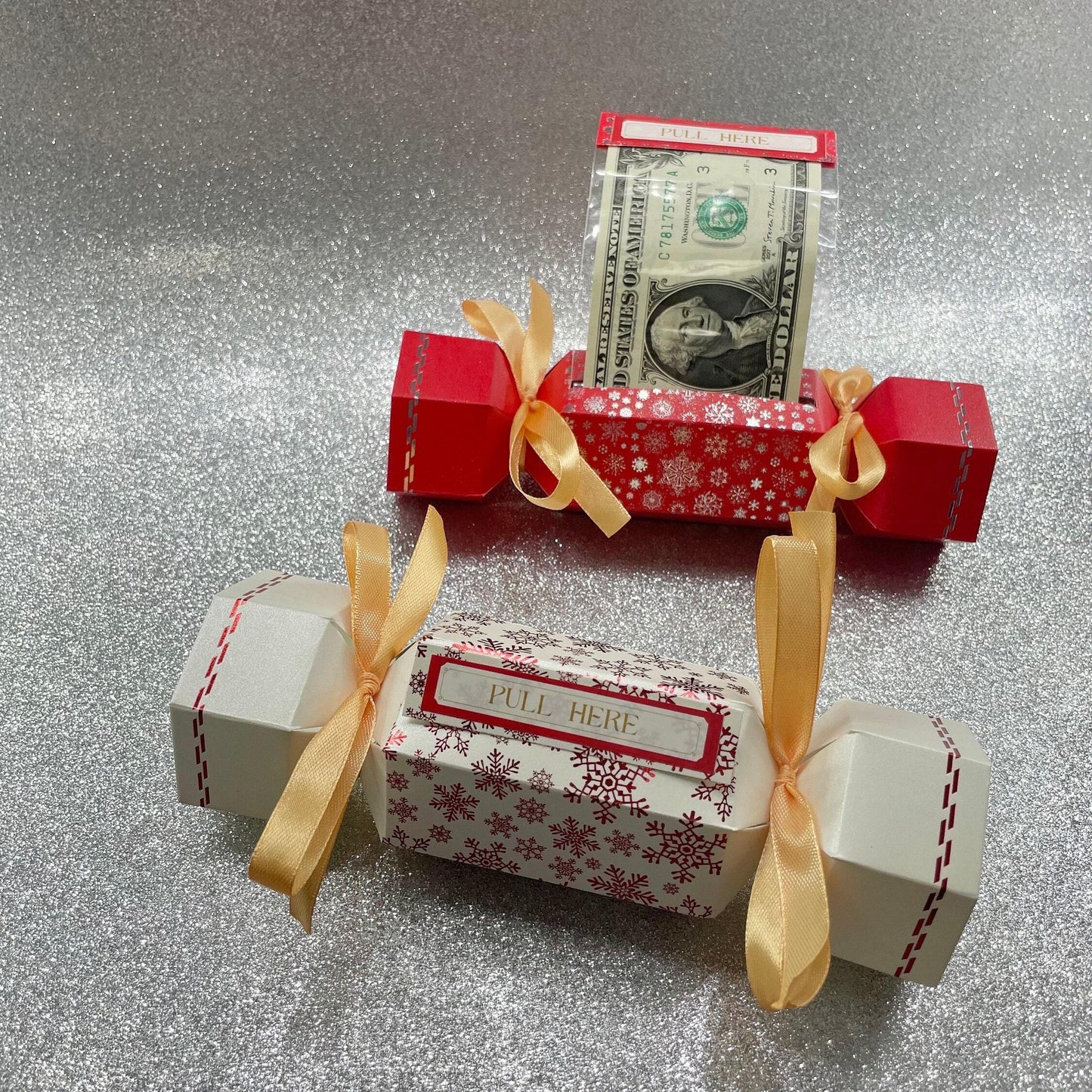 🔥Hot Sale 49% OFF-🎄Christmas Surprise Money Pull Pouch🎁