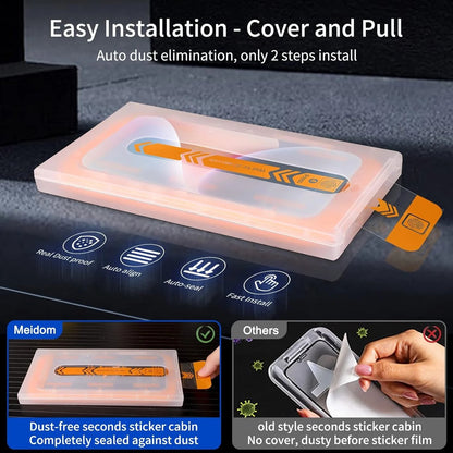 🔥Save 49% 📱iPhone Full series Screen Protector -Fingerprint-proof Dust Free Without Bubbles