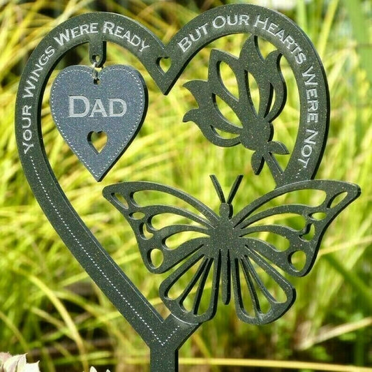 🎄Memorial Gift Butterfly Ornament Garden Plaque