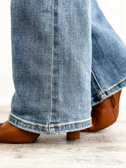 📢New Exclusive Flash Sale 49% OFF💕Mid Rise Button Fly Bootcut Jeans