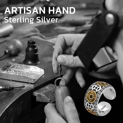 Rich luck Max Force Five Emperors Coins Ring💰💰💰