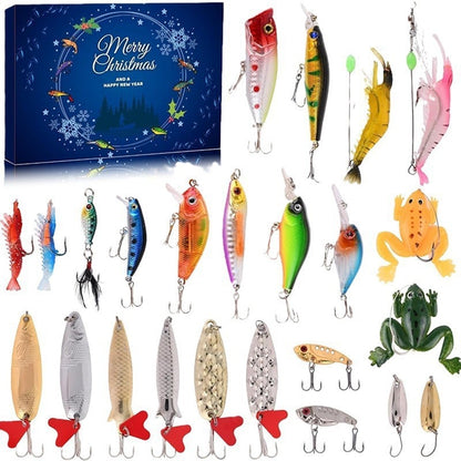 🎅Early Christmas 49%OFF🎅24Pcs Fishing Lures Christmas Advent Calendar