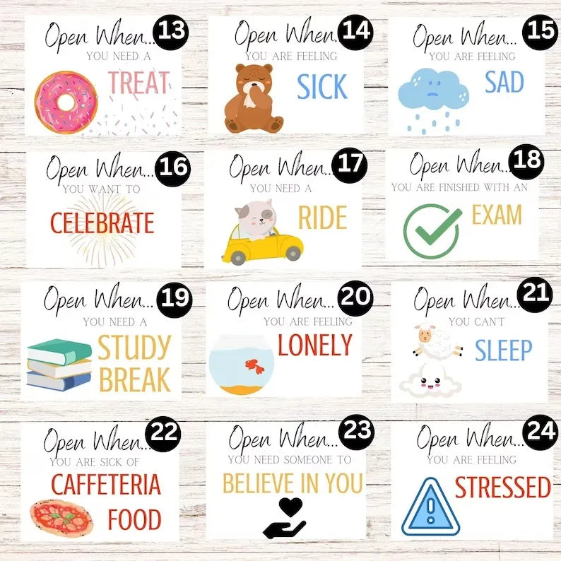 Open When Envelopes🎁