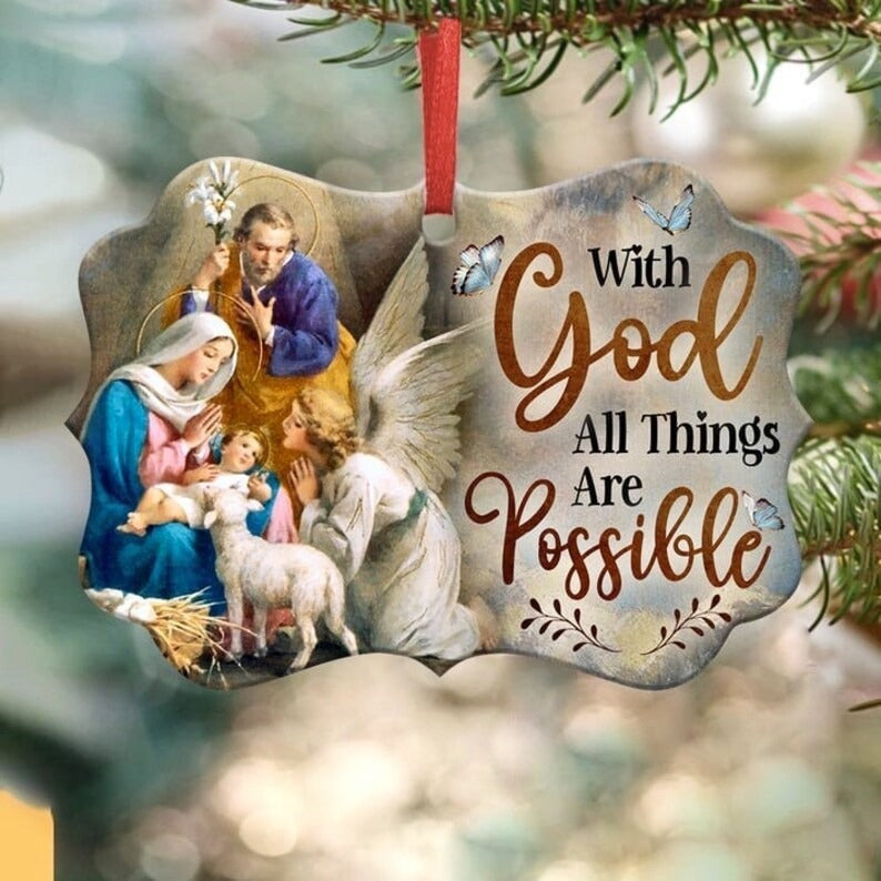 Horse Christmas Ornament