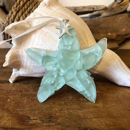 Sea Glass Christmas Ornament