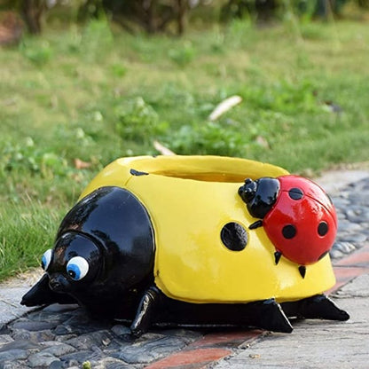 🔥Hot Sale 49% Off - Fun Ladybug Flower Pot🐞