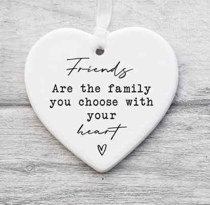 Friendship Heart Hanging Ornament