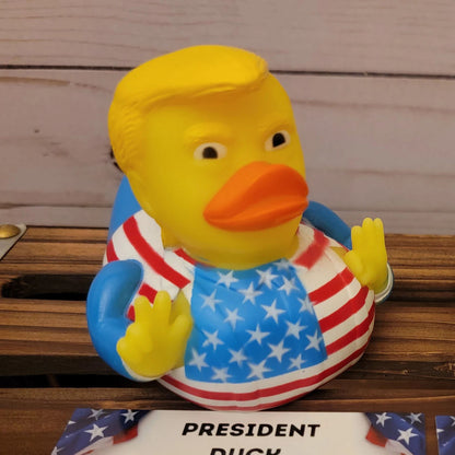🤣Double Middle Finger Duck with Ear BandAid