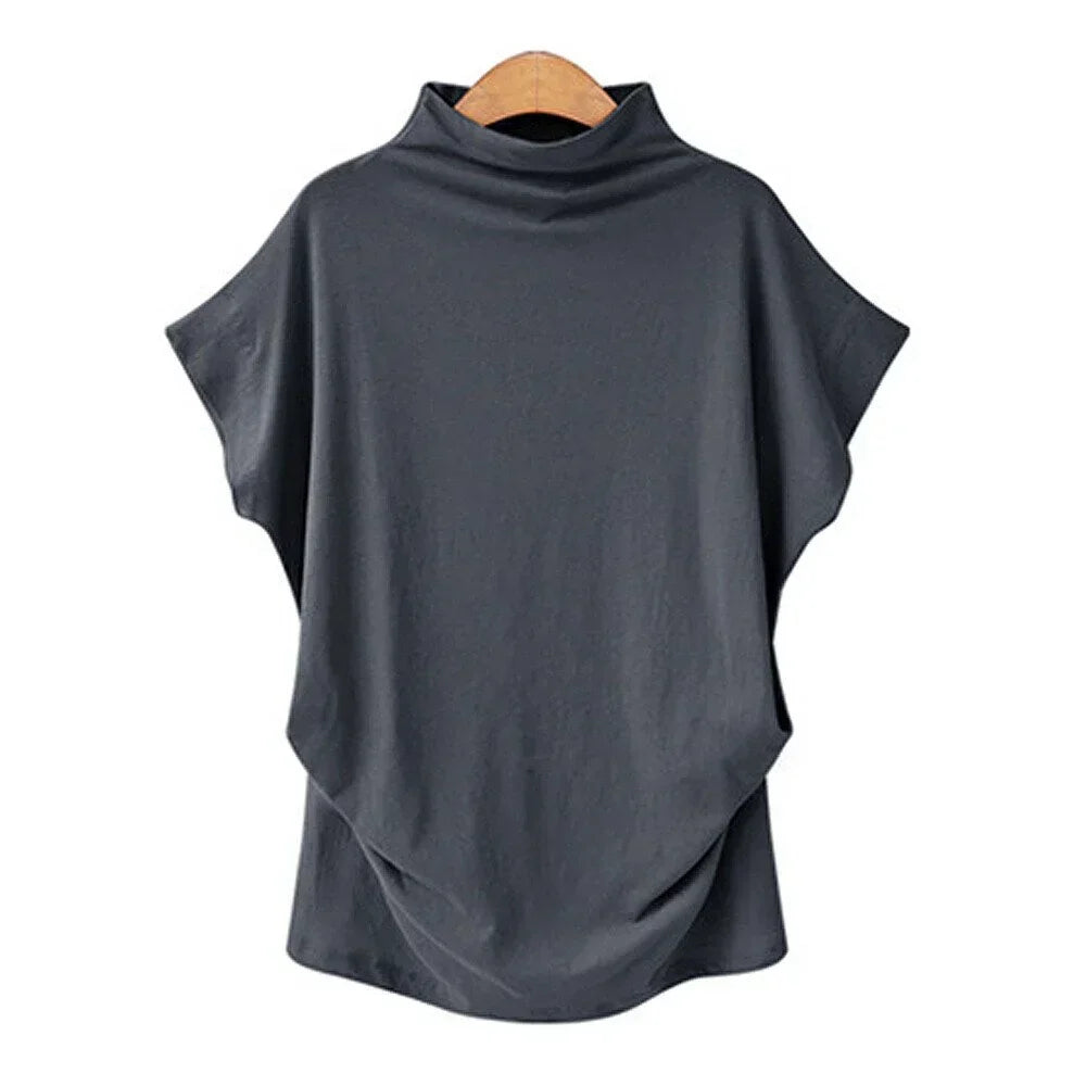 Women's Casual Loose Turtleneck Top
