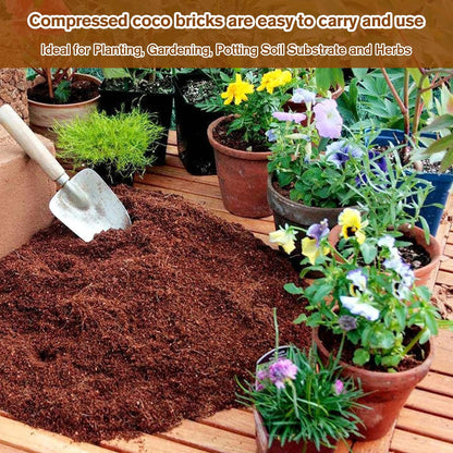 Spring Hot Sale 49% OFF✨ - Premium Organic Coconut Coir Bricks for Plants