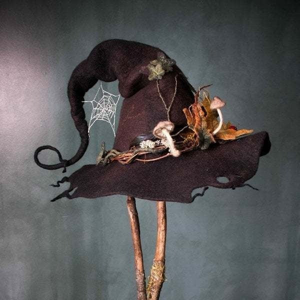 🔥Last Day Promotion 50% OFF🔥 - 🎃Halloween Party Felt Witch Hats