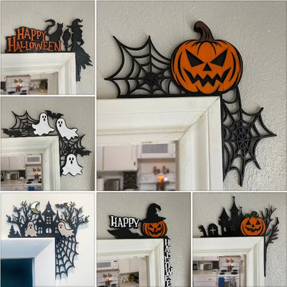 Halloween Door Corner Sign