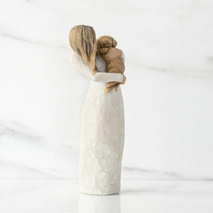 Dog Angel Figurines