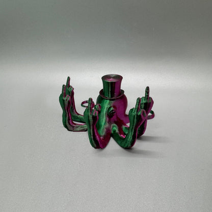 🎩🐙Sir Fucktopus | Middle Finger Octopus🤣