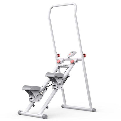 Advanced Vertical Climber – Folds up neatly to fit any room.