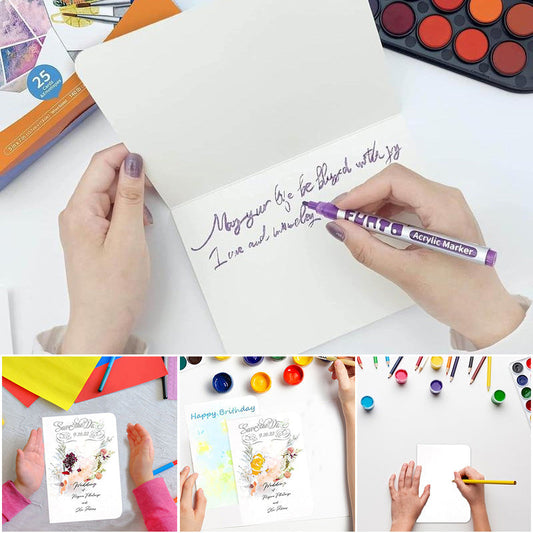 Blank Watercolor Cards and Envelopes