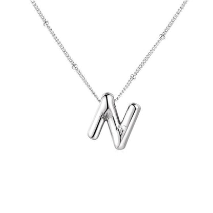 🔥Summer sale🎁⏰Bubble Letter Necklace