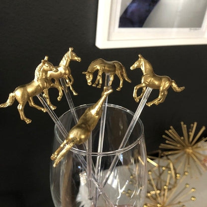Horse Drink Stirrers - Set of 6
