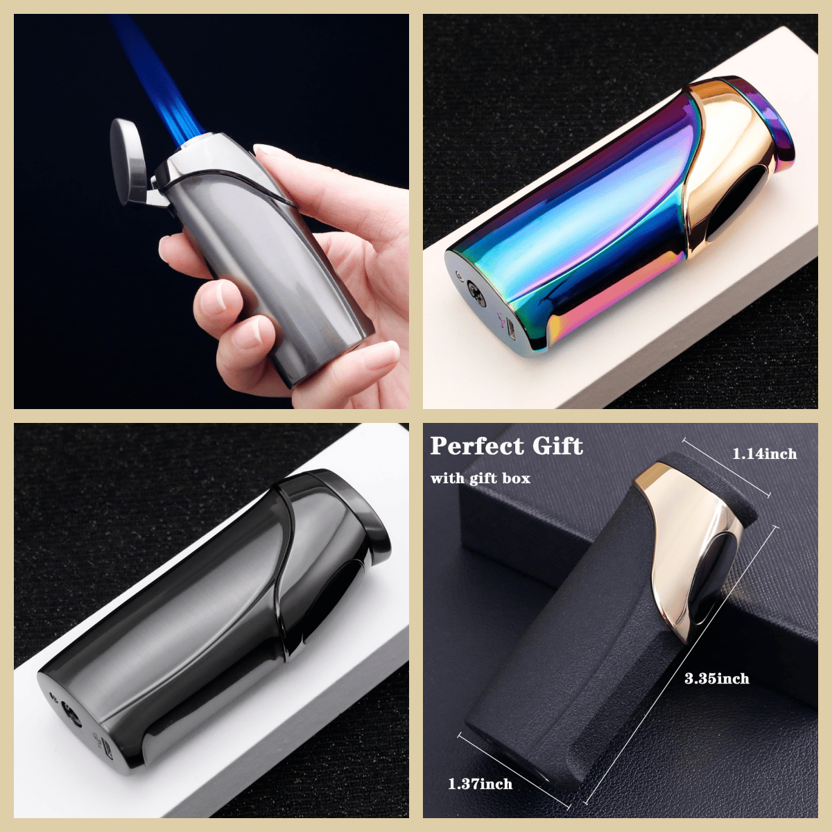 ✨One Button Ignition Torch Lighter