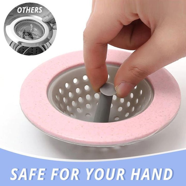 Silicone Anti-Clog Flexible Sink Strainer