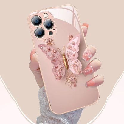Butterfly Pattern Cover Compatible with iPhone
