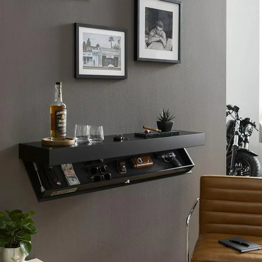 DESIGNER SHELF WITH SECRET COMPARTMENT
