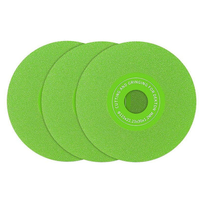 3pcs 115mm 22.23diameter of hole Rock plate flat grinding disc tile ceramic marble trimming 45 chamfering sanding extra wide fine sanding saw blade