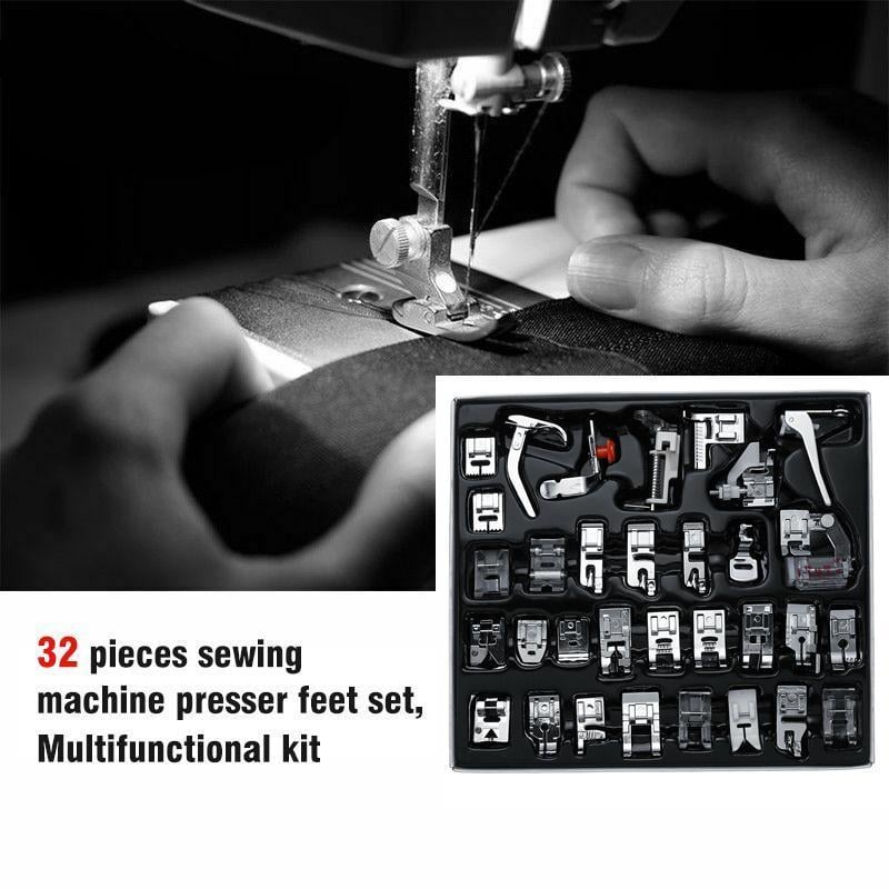 Sewing Machine Presser Foot, 32pcs in Kit