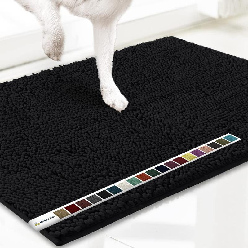 Super Absorbent Chenille Entrance Mat – Anti-Slip & Easy to Clean