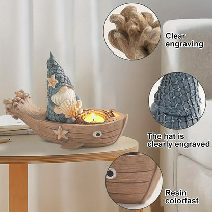 Ocean Gnome and Whale Boat