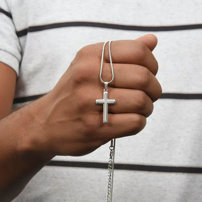 Last Day 75% OFF - Grandson, Never Lose Faith - Cross Necklace