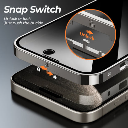 (🔥Last Day Promotion - 40% OFF)🔥📱iPhone Magnetic Privacy Case