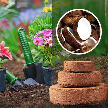 Spring Hot Sale 49% OFF✨ - Premium Organic Coconut Coir Bricks for Plants