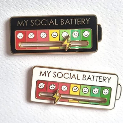 Interactive Mood Pins Exchange Mood With Friends