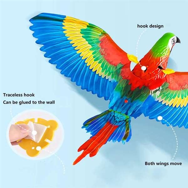 (🔥Hot Sale - 49% OFF) Simulation Bird Interactive Cat Toy for Indoor Cats