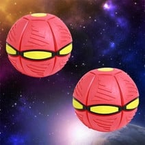 Matex Portable Creative Magic Light Flying Saucer UFO Ball For Kids