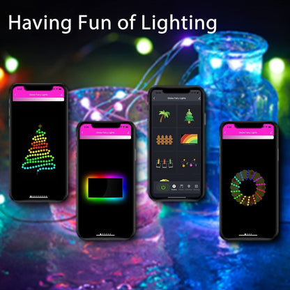 🎅Lightweight Voice-Activated Fairy Tale String Lights 🎁