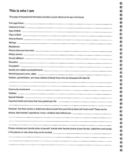 Putting Things In Order Organiser