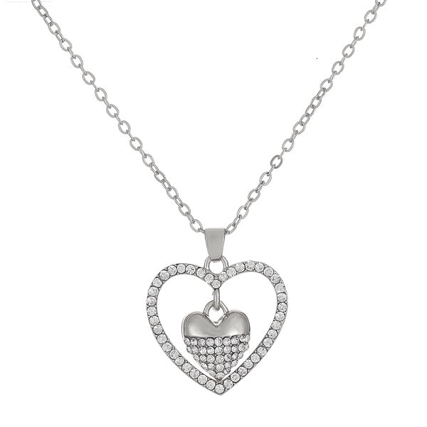 💕Always Heart To Heart Necklace👩❤️👧