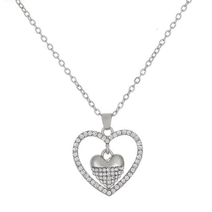 💕Always Heart To Heart Necklace👩❤️👧