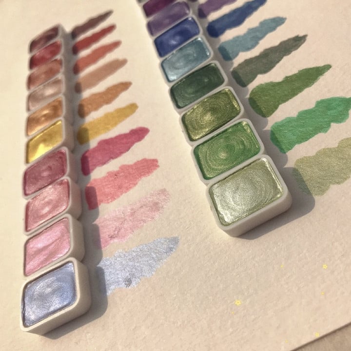 🎨🖌️20 Colors Watercolor Painting Set