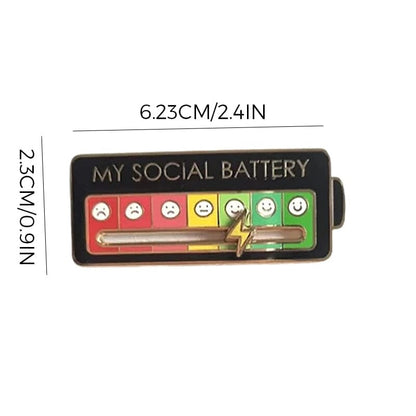 Interactive Mood Pins Exchange Mood With Friends