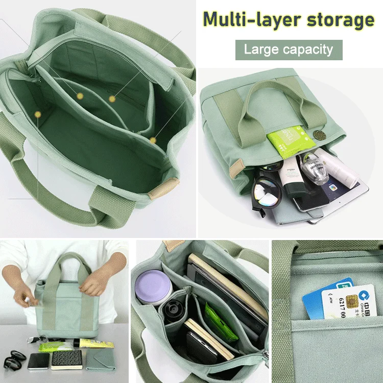 🔥🔥LAST DAY PROMOTION SALE 49% OFF🔥🔥Large capacity multi-pocket handbag HANDMADE👜