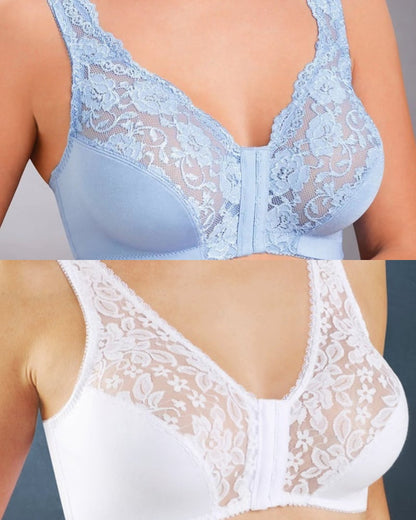 Front Hooks, Stretch-Lace, Super-Lift And Posture Correction – ALL IN ONE BRA!