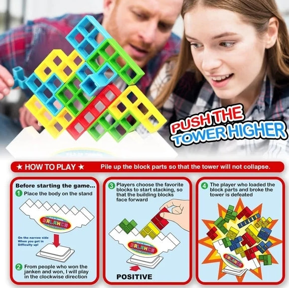 🔥BUY 2 GET 1 FREE🔥Team Tower Game For Kids & Adults