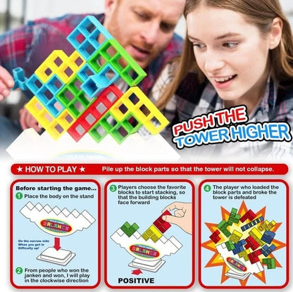 🔥BUY 2 GET 1 FREE🔥Team Tower Game For Kids & Adults