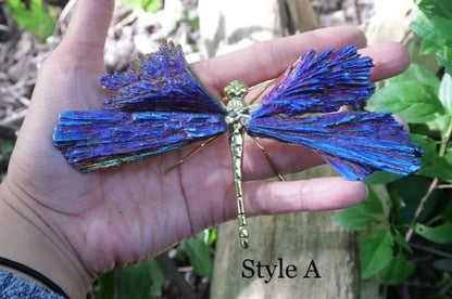 💥AURA TOURMALINE KYANITE DRAGONFLY💥🔥BIG SALE - 49% OFF🔥