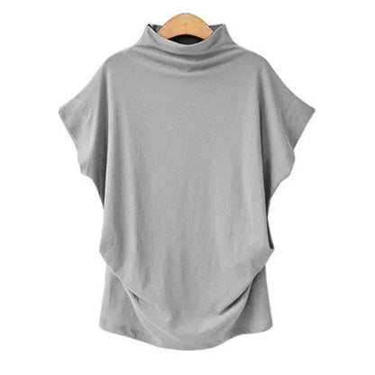 Women's Casual Loose Turtleneck Top